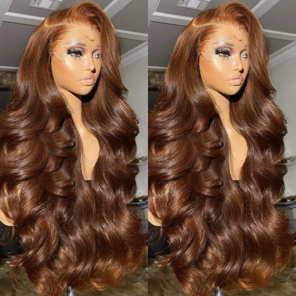 Chocolate Dream — Brown Body Wave Lace Wig