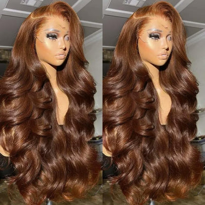 Chocolate Dream — Brown Body Wave Lace Wig
