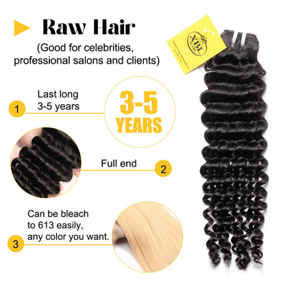 Raw Luxury Bundles — 12 to 30 Inch Virgin Hair"
